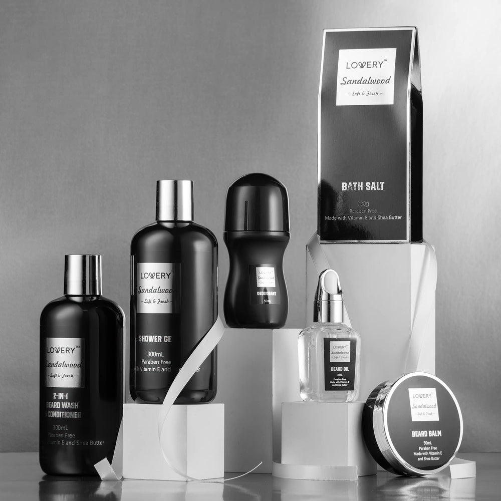 LOVERY loofah towel and grooming tools for thorough cleansing