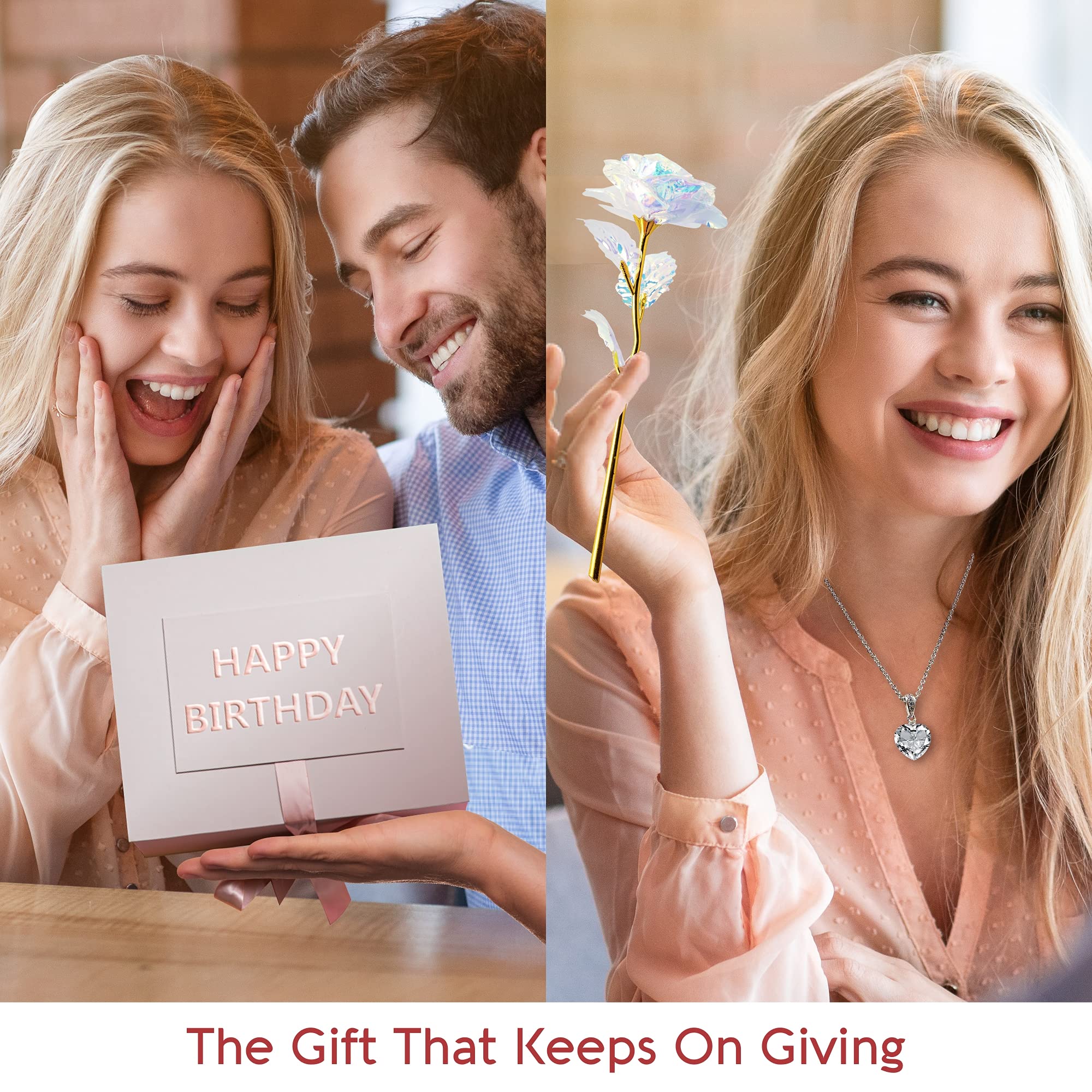 LOVERY scented soy candle adds soothing glow and fragrance to the box.