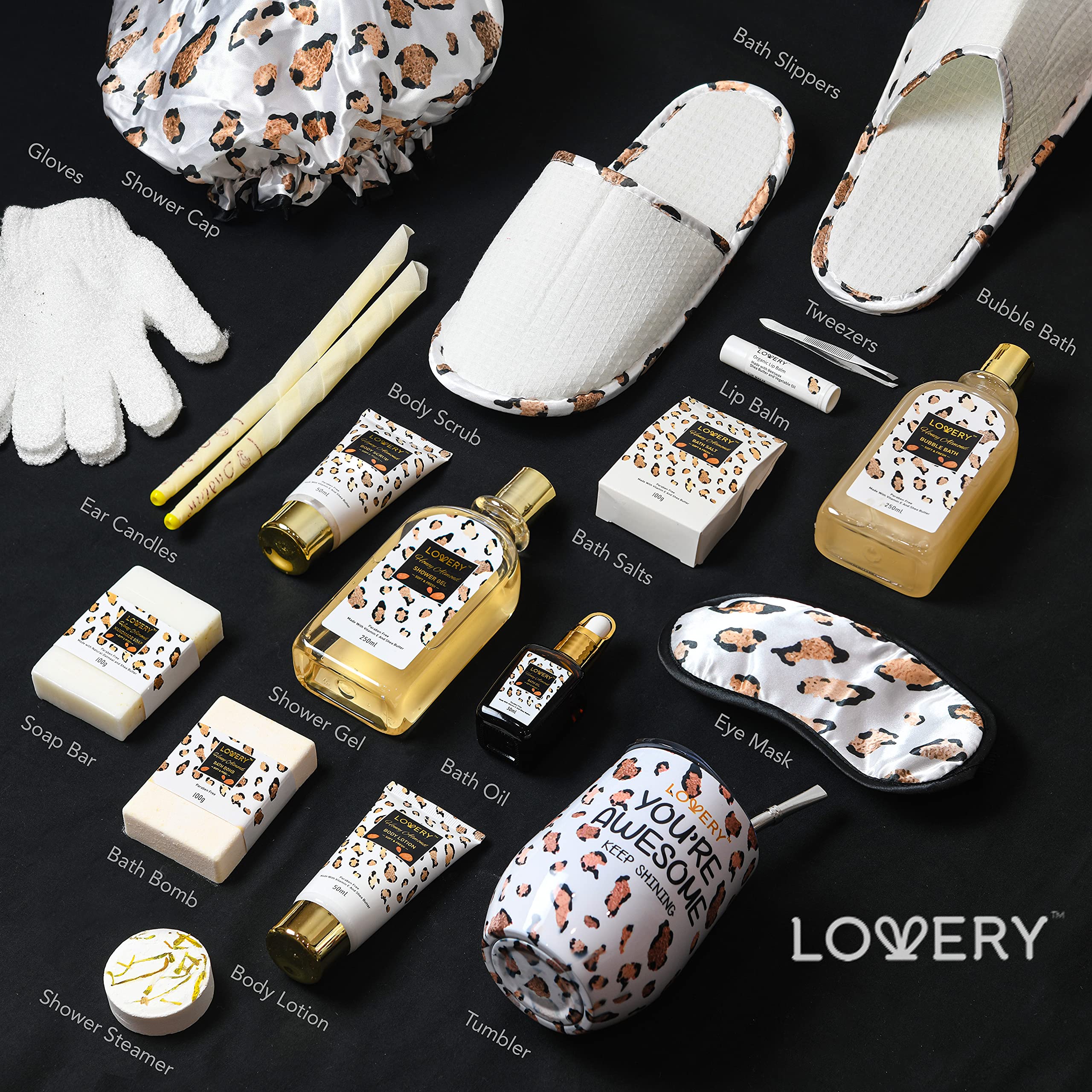 LOVERY spa candles set a soothing atmosphere for mindful relaxation.