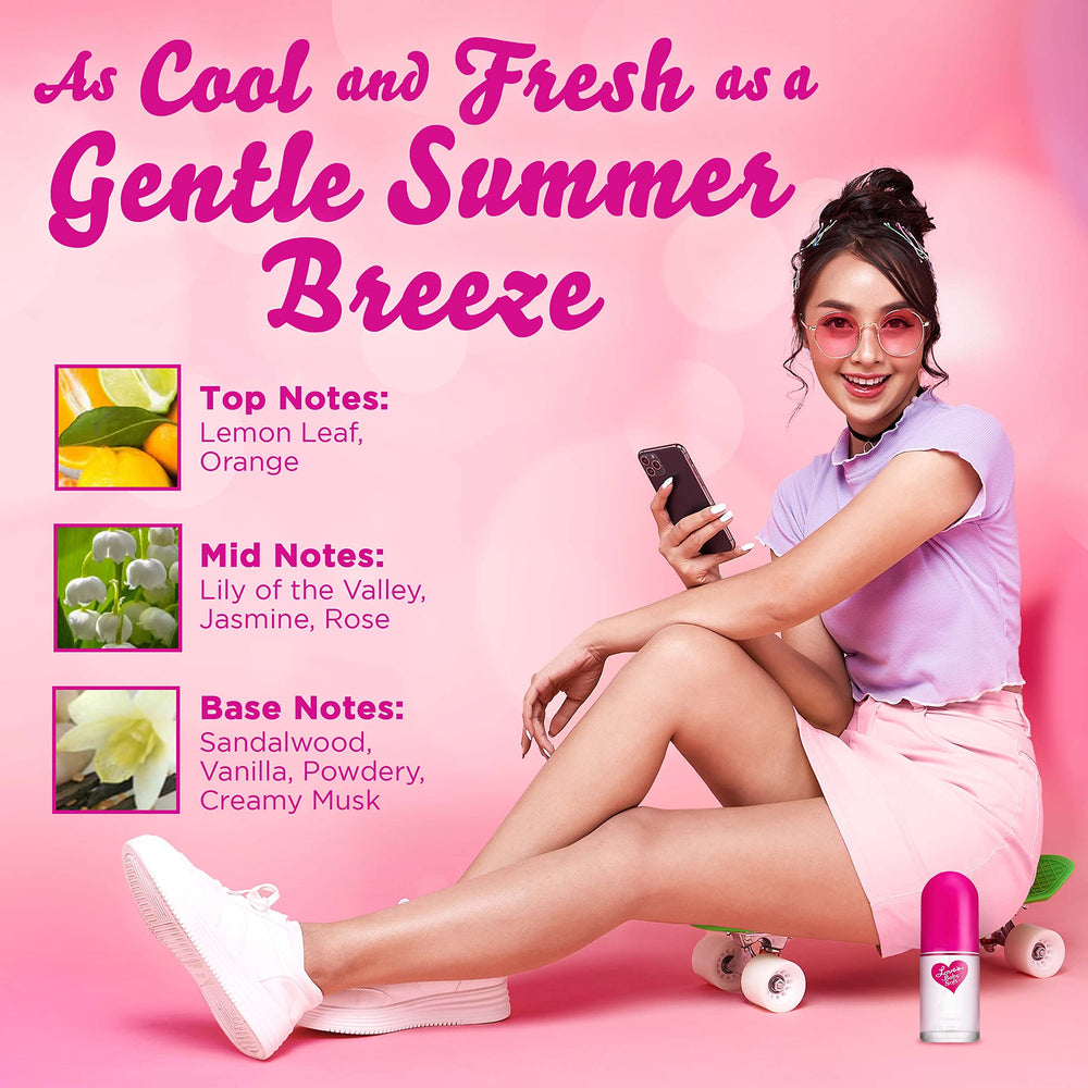 Love's Baby Soft Cologne Mist retro-packaging evokes 1970s nostalgia with a softly scented vibe.