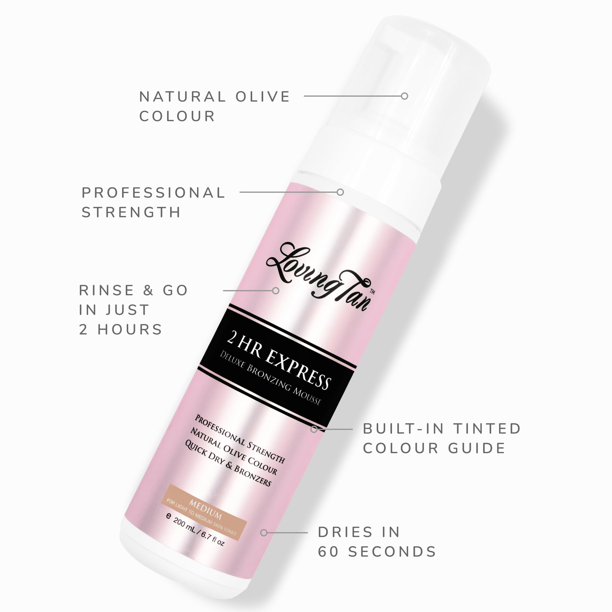 Loving Tan 2 HR Express applicator mitt image demonstrates even, controlled application