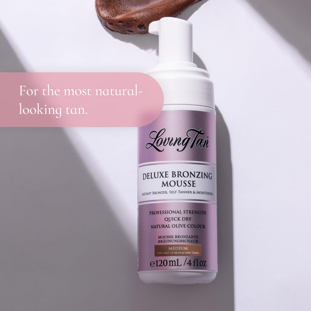 Loving Tan Deluxe tan developing over 24 hours for deeper shade.