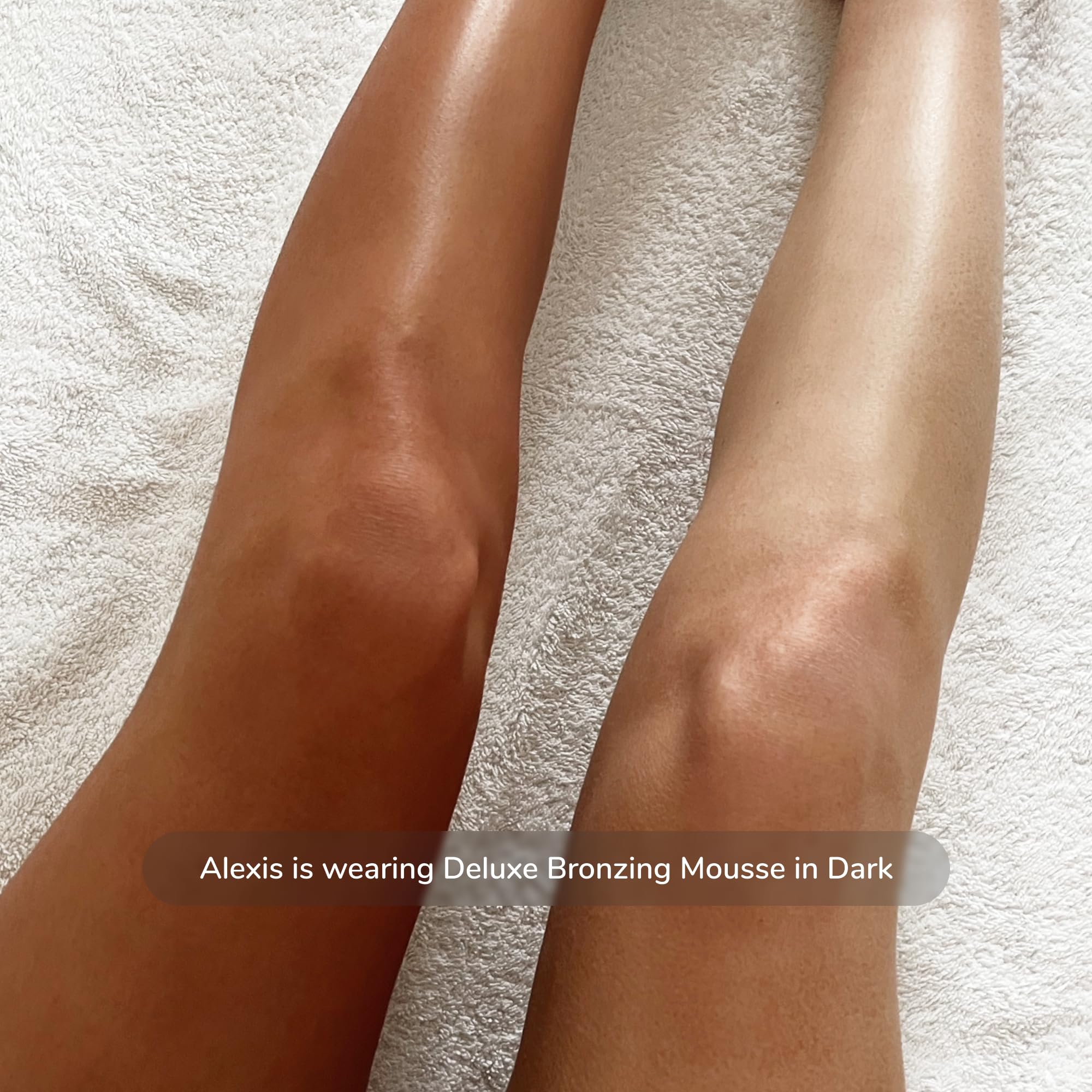 Loving Tan Deluxe fragrance enhances the application experience.
