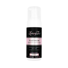 Loving Tan Platinum Dark bottle close-up highlights deepest shade for natural glow