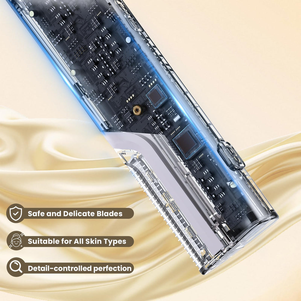 Kit includes five refill blades for hygienic, ongoing sessions with Lovsheme