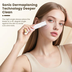 Rechargeable Lovsheme dermaplane cordlessly powered for convenience