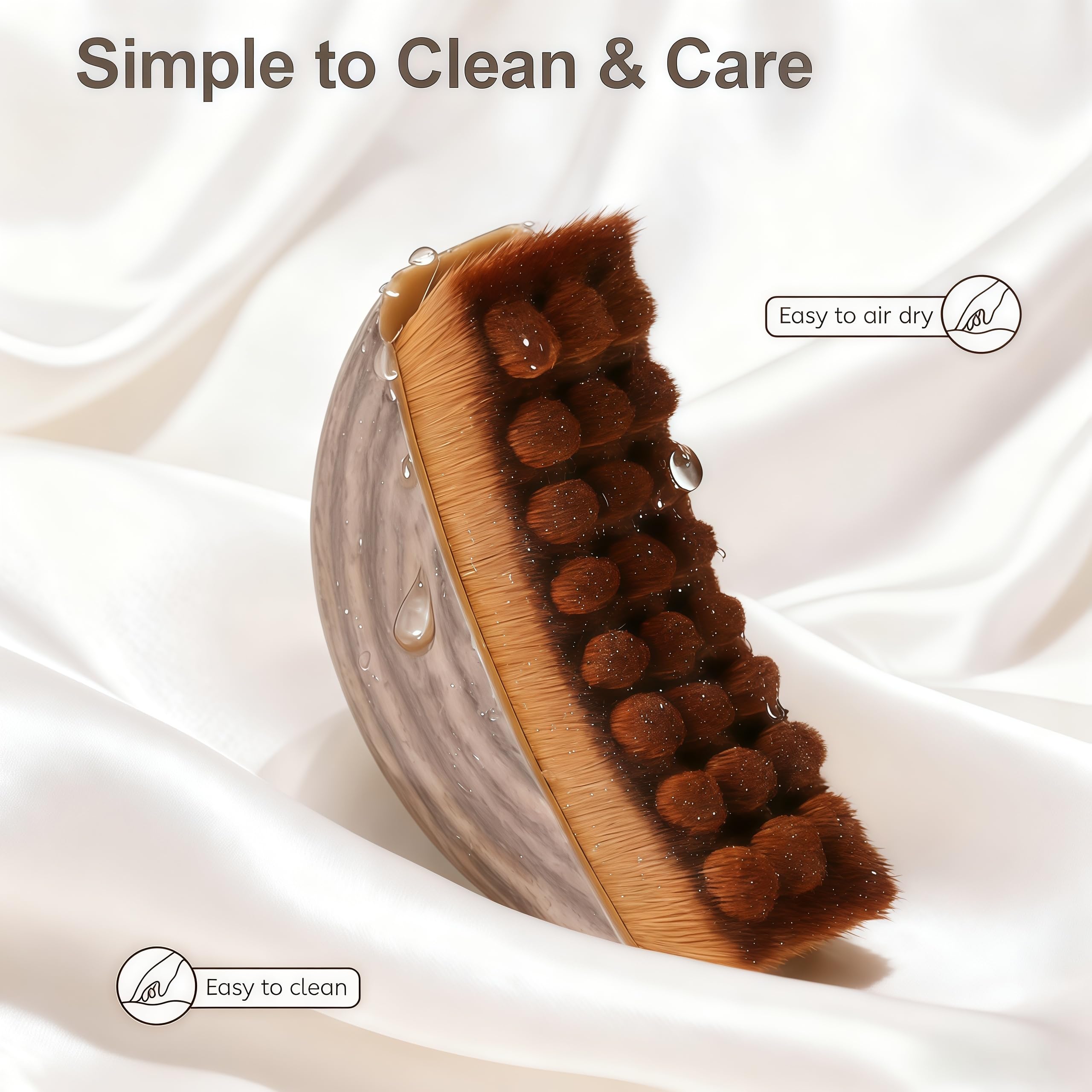 Loyuril face brush daily self-care setup supports routine skincare