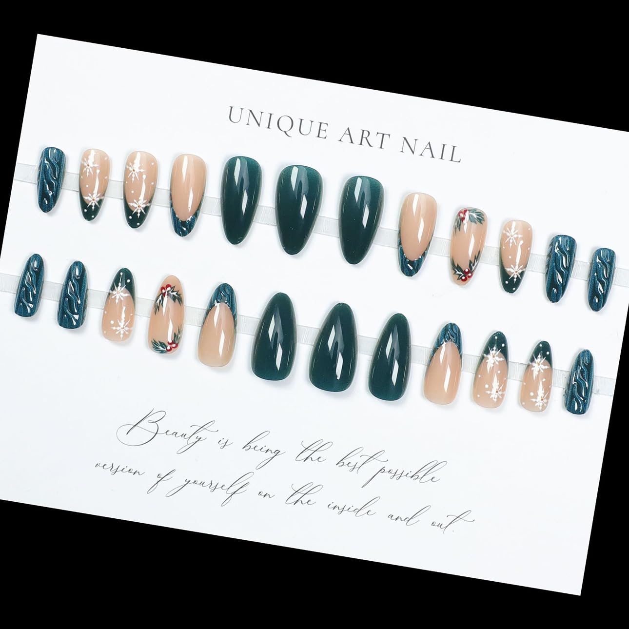 LPOODDNU ABS material nails are durable and non toxic for safe DIY beauty