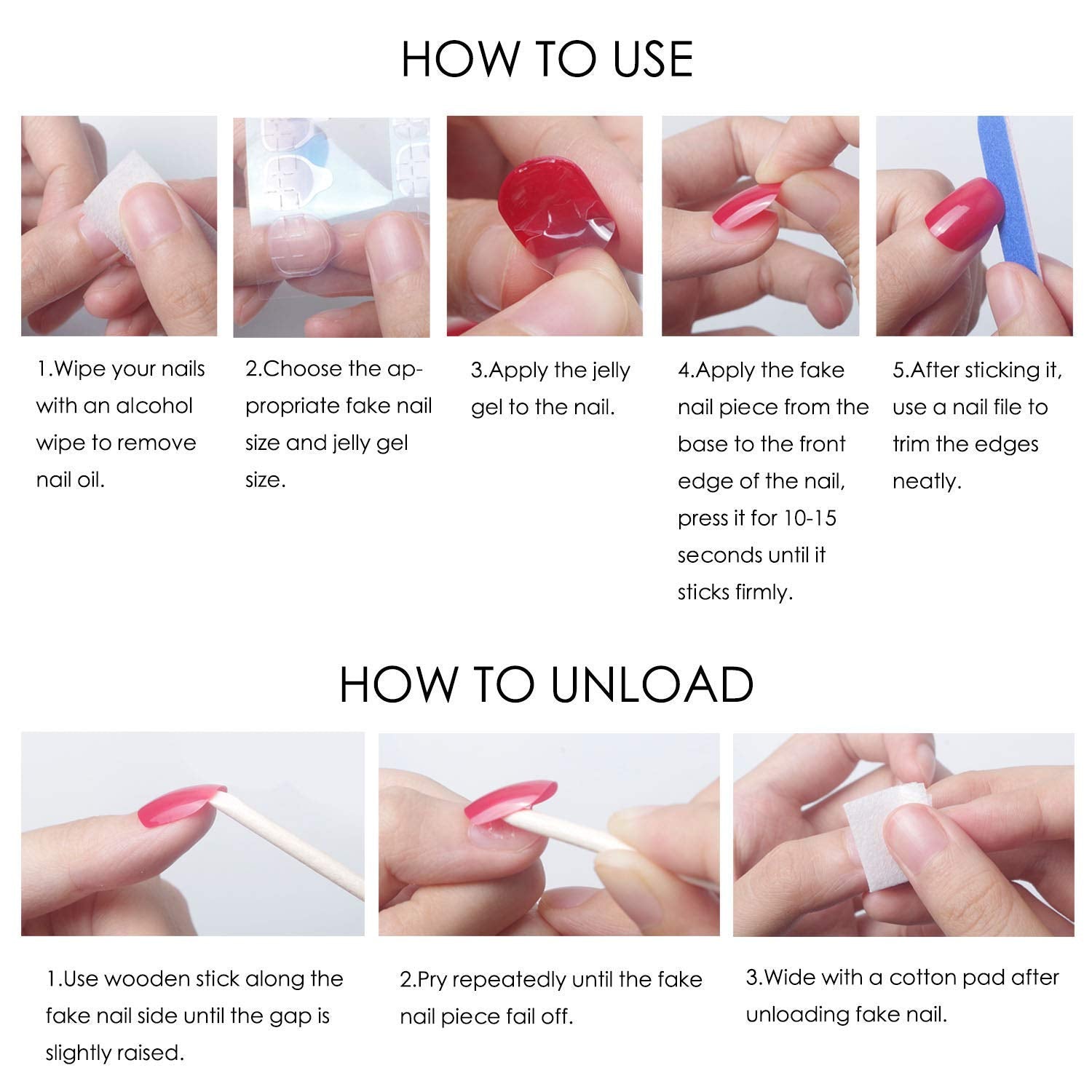 LPOODDNU reusable nail tips help save money with proper care