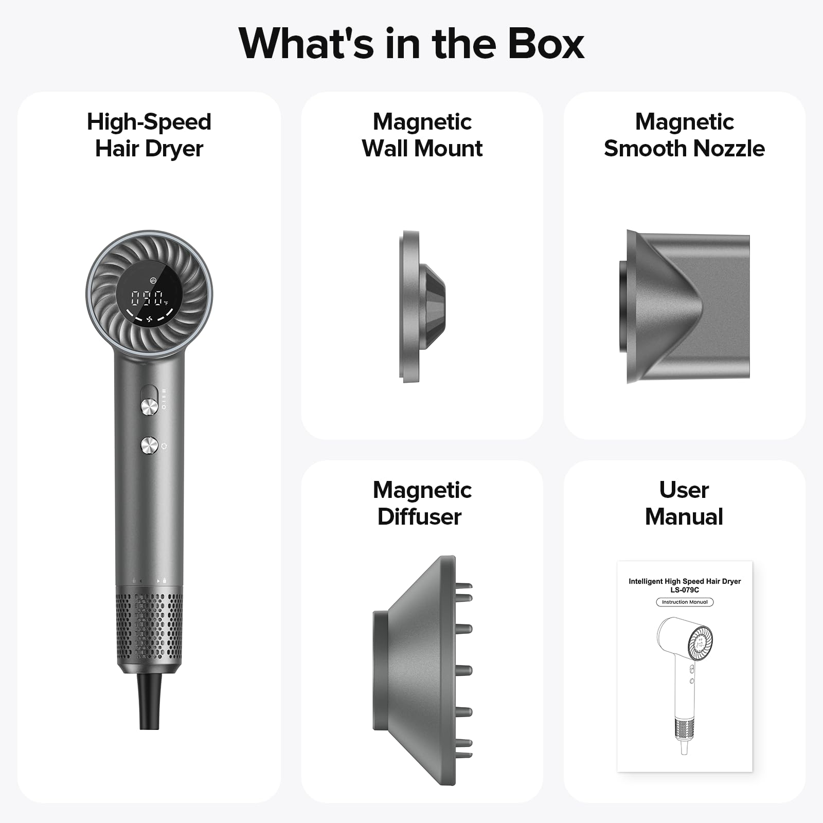 lpstea hair dryer low noise operation during styling