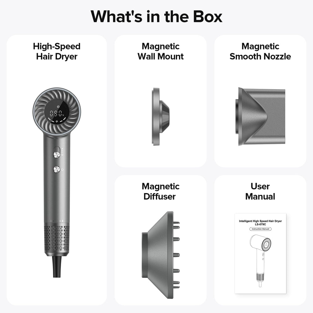 lpstea hair dryer low noise operation during styling