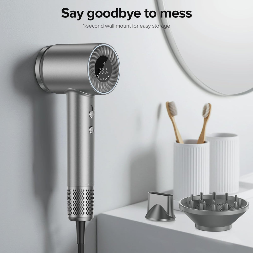 lpstea hair dryer magnetic nozzle enables precise shaping and secure attachment