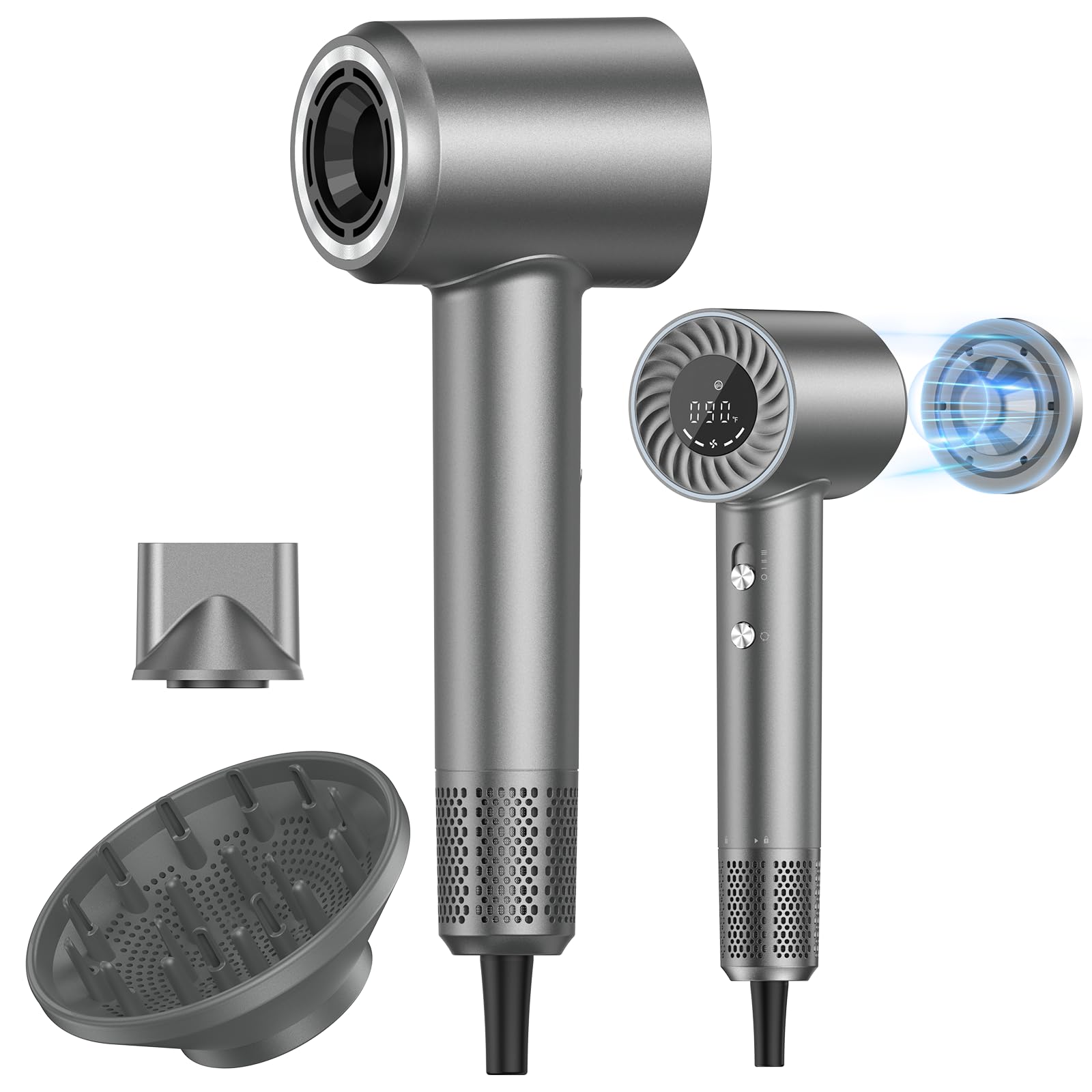 lpstea hair dryer motor 150000rpm demonstrates rapid drying for all hair lengths