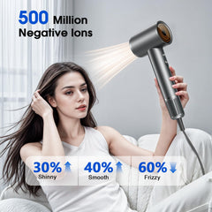 lpstea hair dryer negative ion generator reducing frizz and static