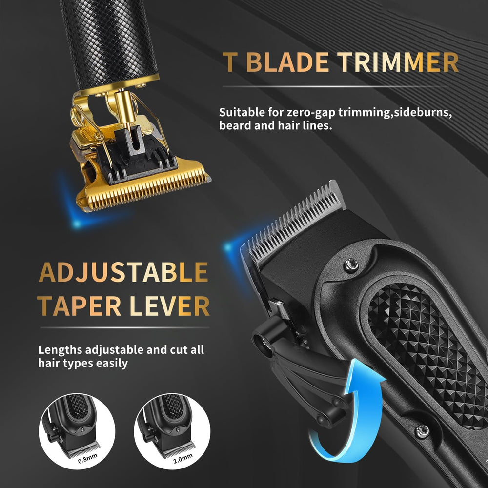 LQT Cordless Beard Trimmer in black ideal for effortless grooming at home or on-the-go.