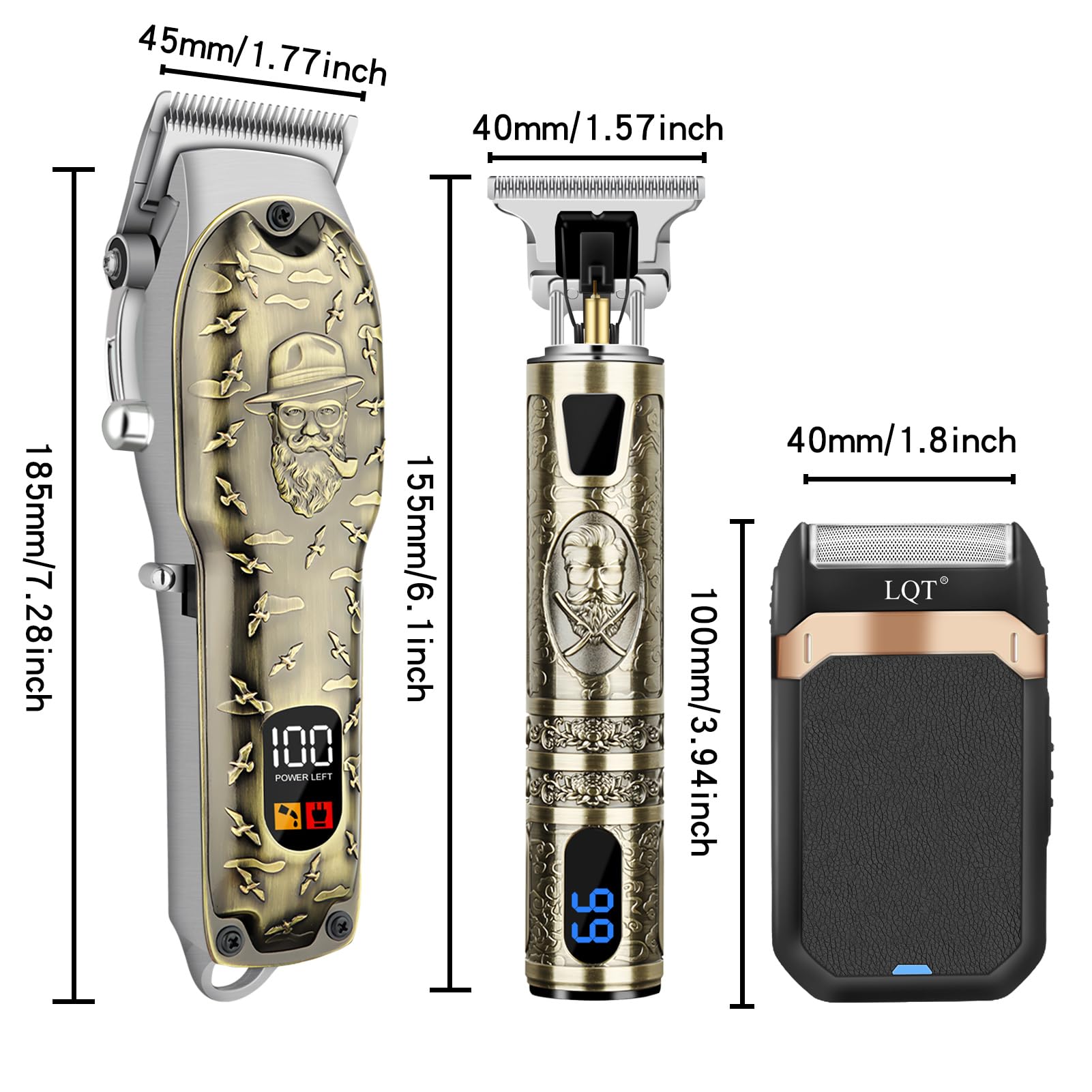 LQT gift-ready grooming kit ideal for at-home styling