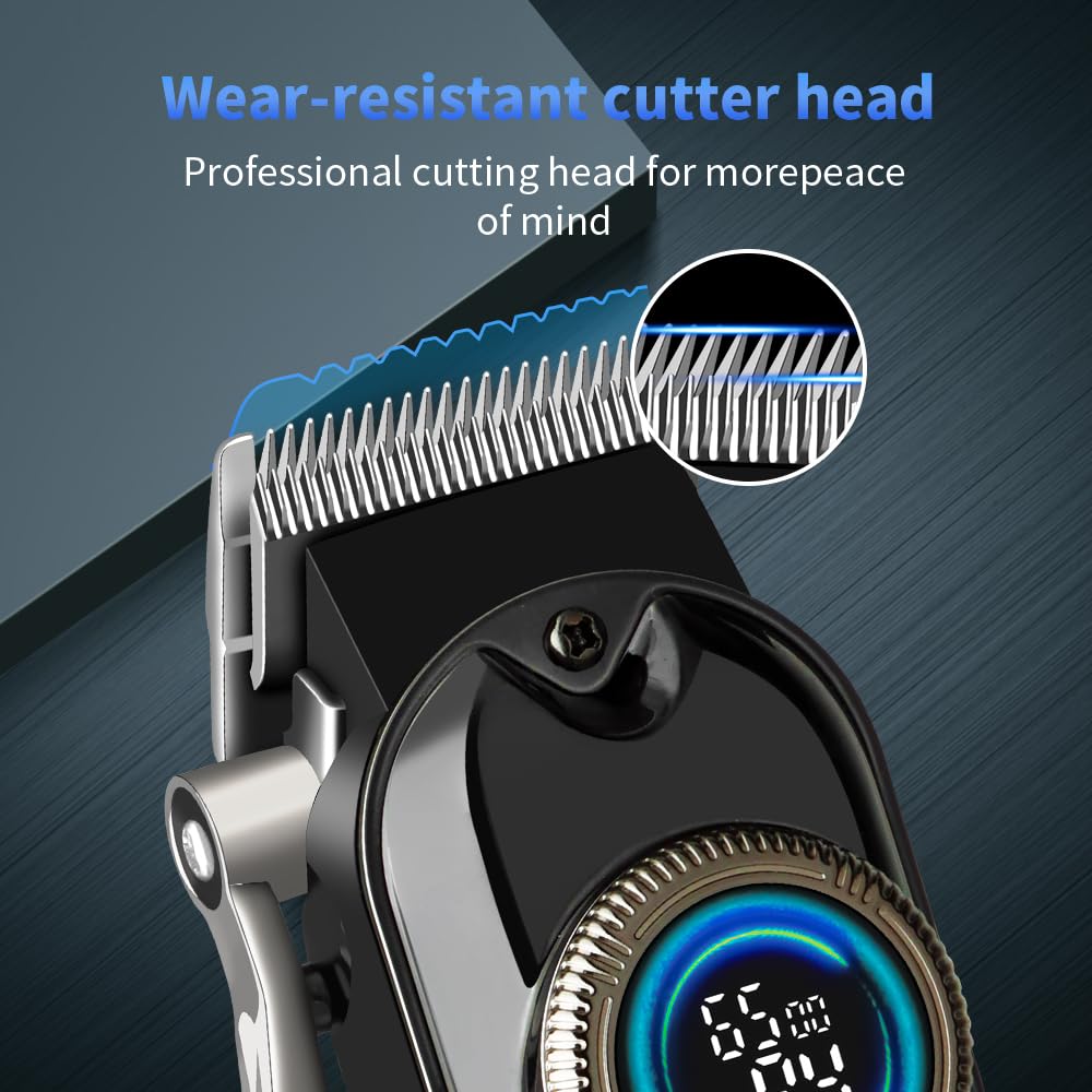 LQT Hair Clippers in cordless mode for grooming anywhere, anytime.