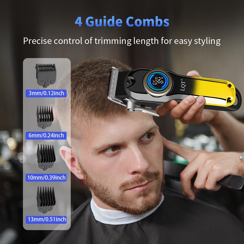 LQT Hair Clippers gift packaging ideal for birthdays or holidays.