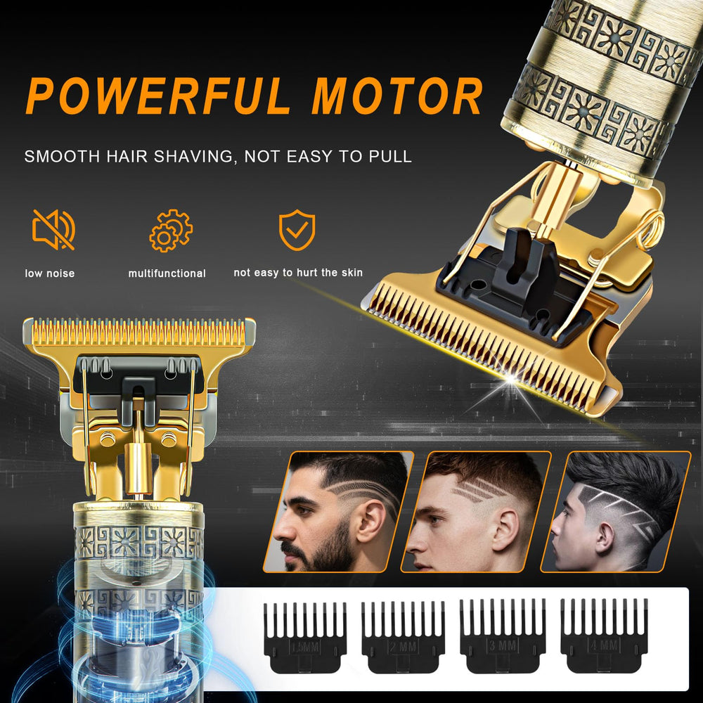 LQT Hair Trimmer features easy cleaning with water rinse and protective cover.