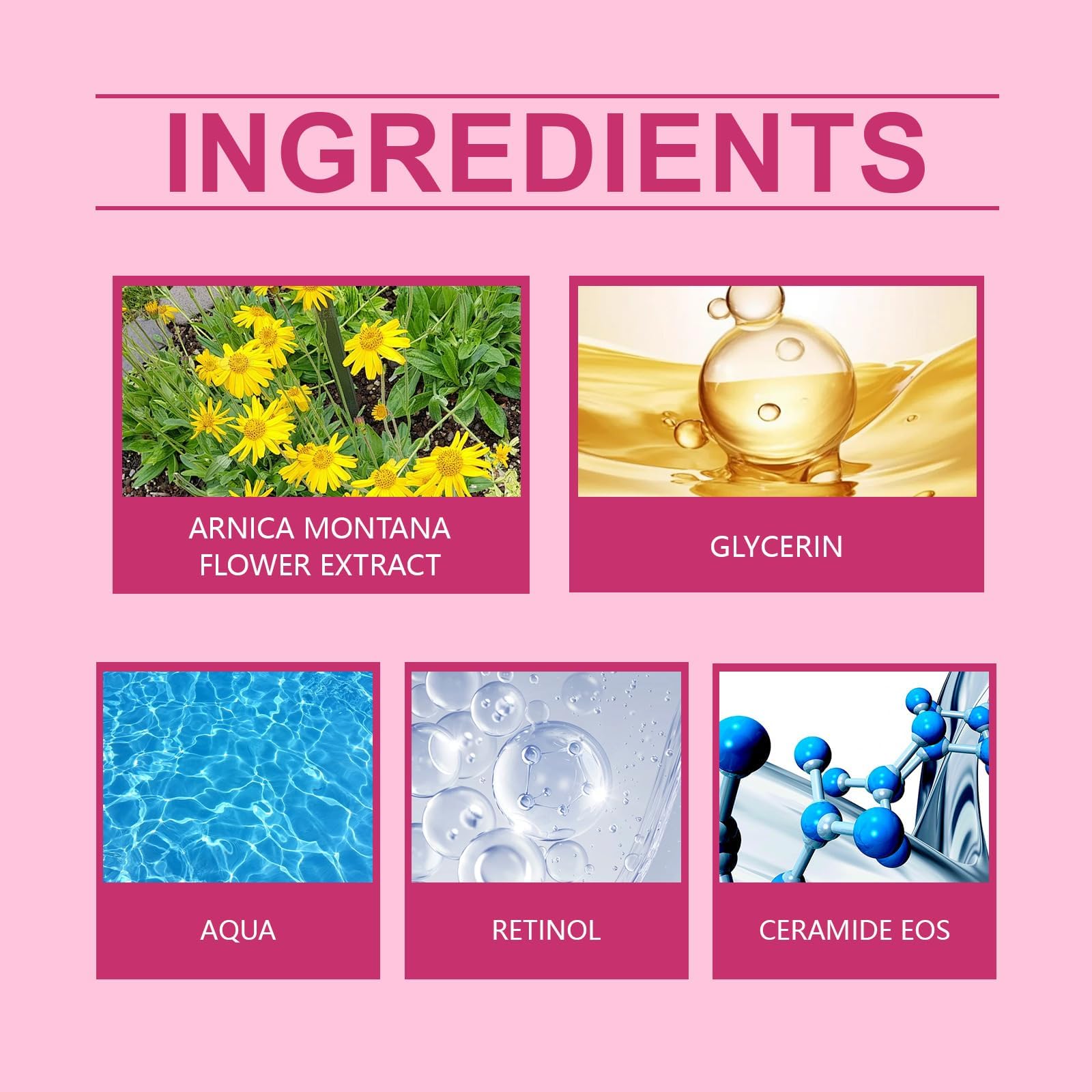 Natural extracts in LSJSDS Bruise Cream signaling nourishing skin repair.