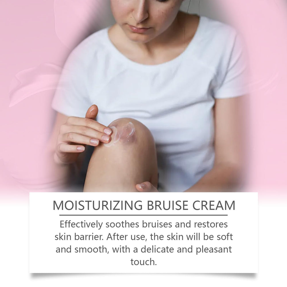 Non-greasy absorption detail of LSJSDS Bruise Cream for daytime wear.