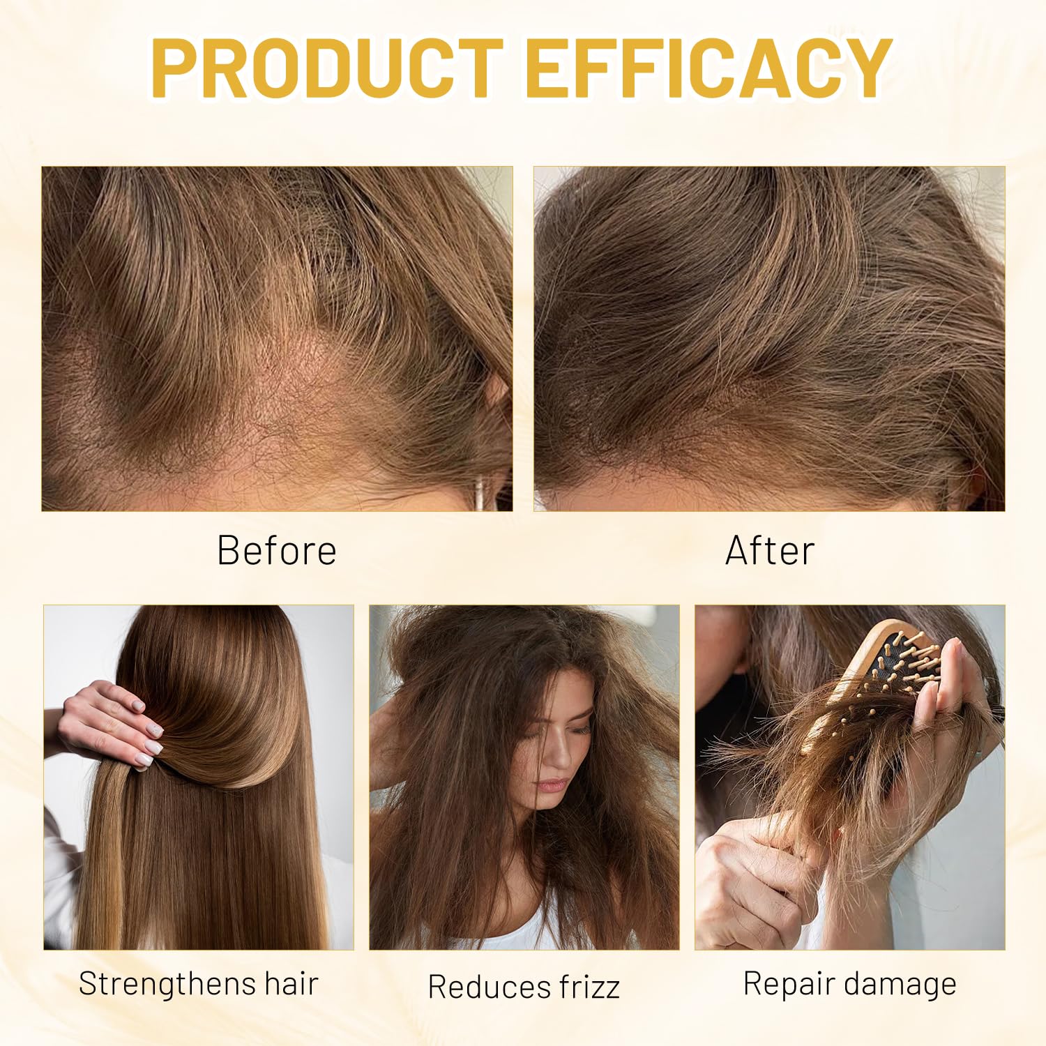 LSROUMEL All hair types including curls and waves benefit from this balm