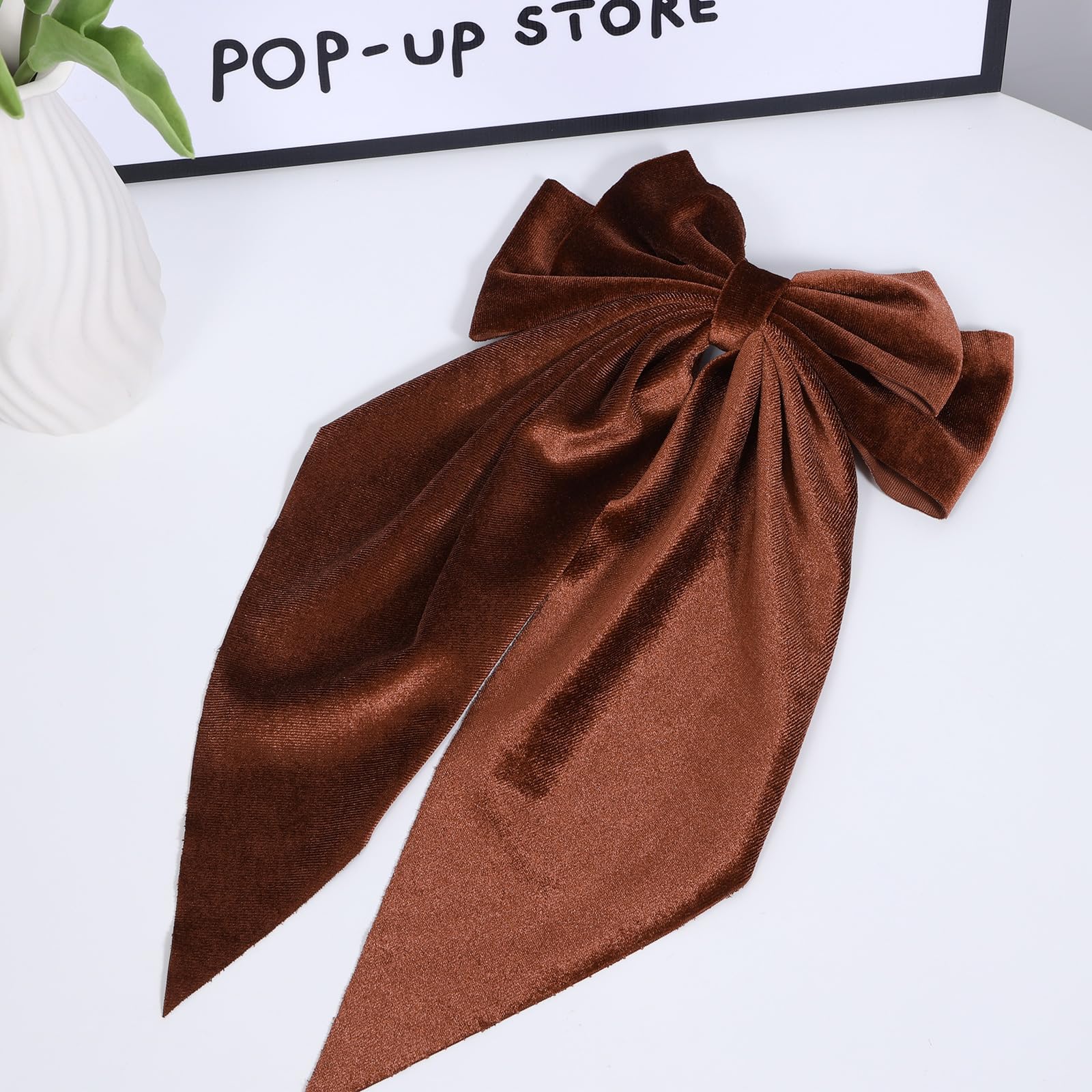 LSVOZ velvet hair bow ready for daily wear and special occasions