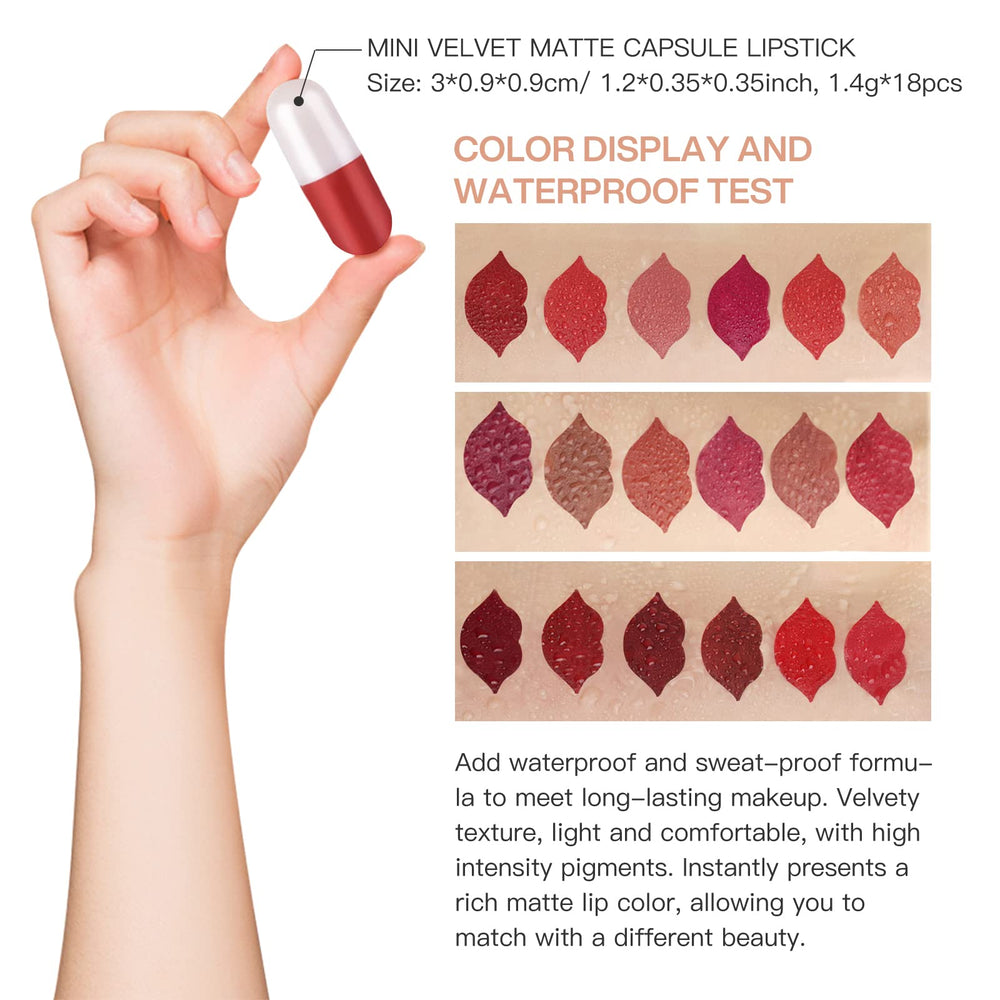 LSxia easy-application twist reveal showing simple lip color application