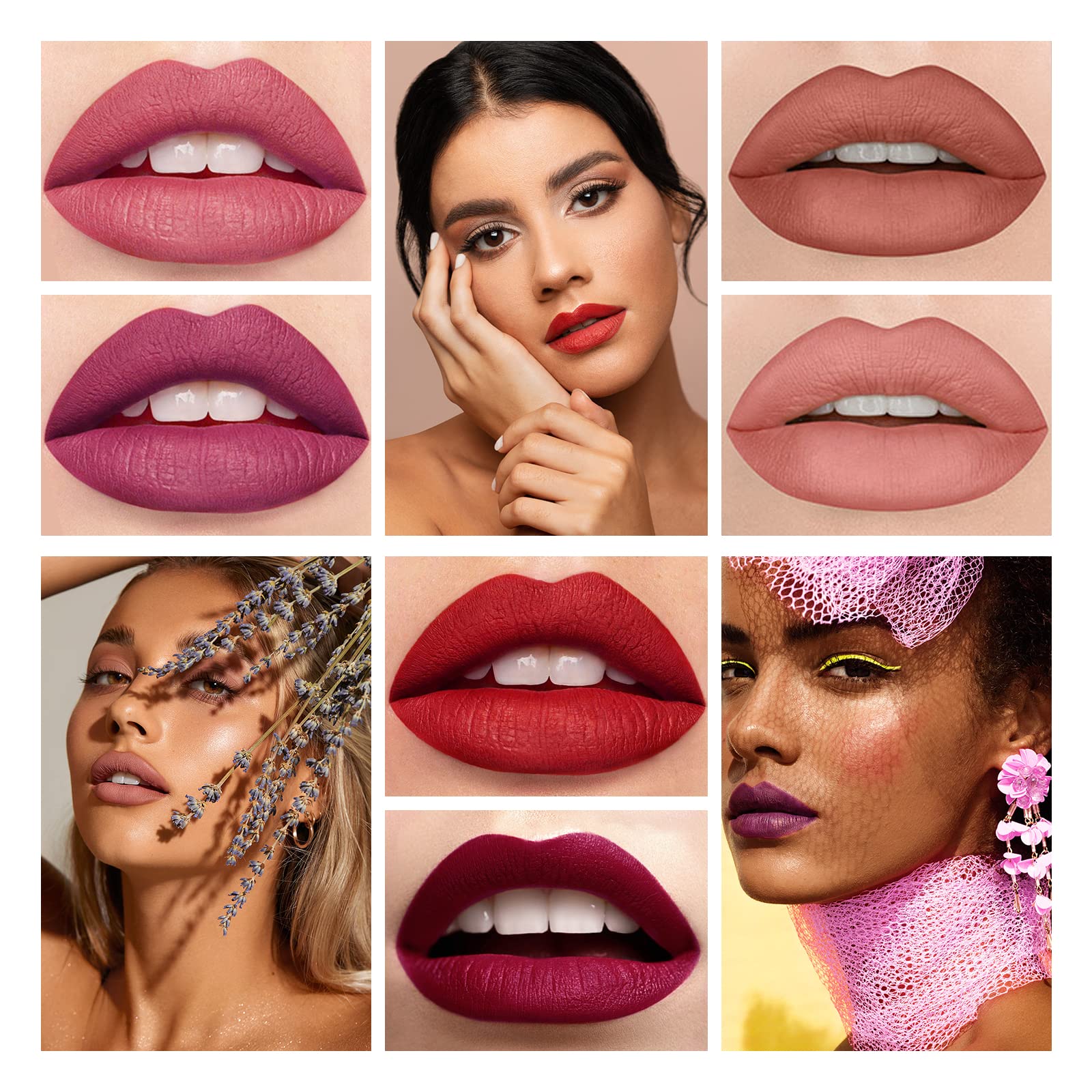 LSxia multi-occasion lip color collection for casual to formal looks