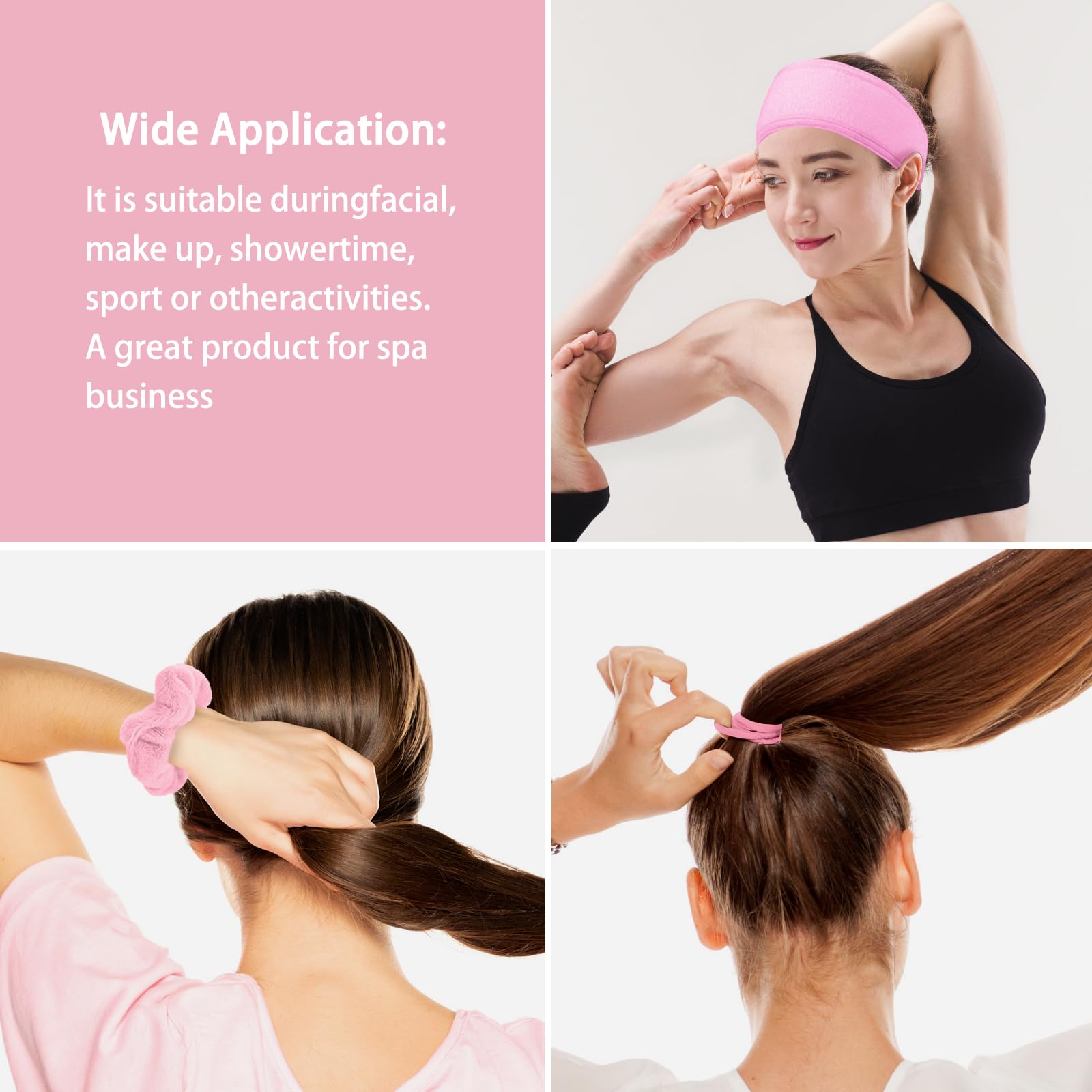 LTHYHJ high-elastic seamless hair loops for versatile hair management