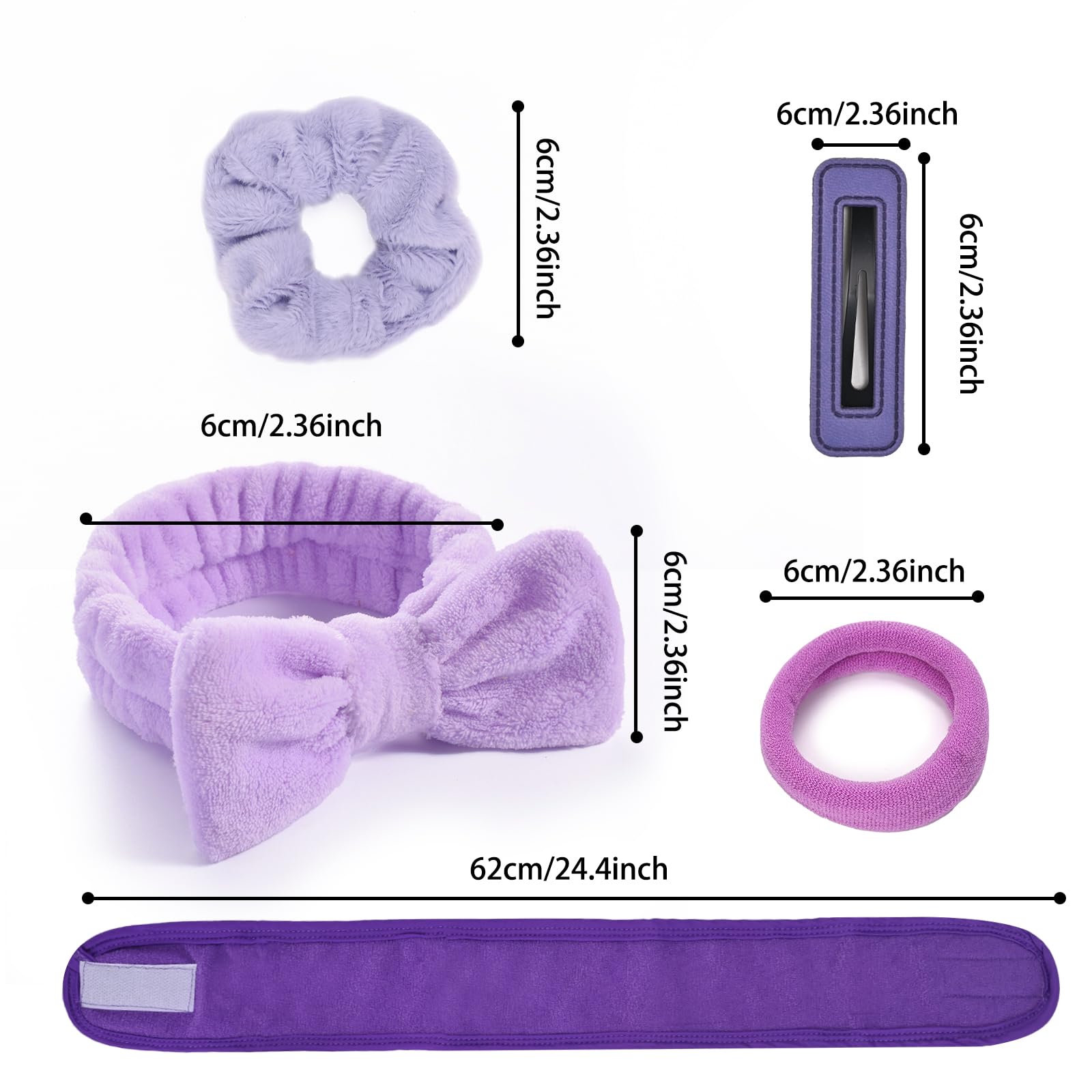 LTHYHJ Velcro headband offers secure fit during skincare sessions