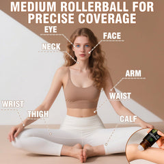 Lubynia Organic Castor Oil Roll-On brows—nourishment for fuller, healthier-looking eyebrows.