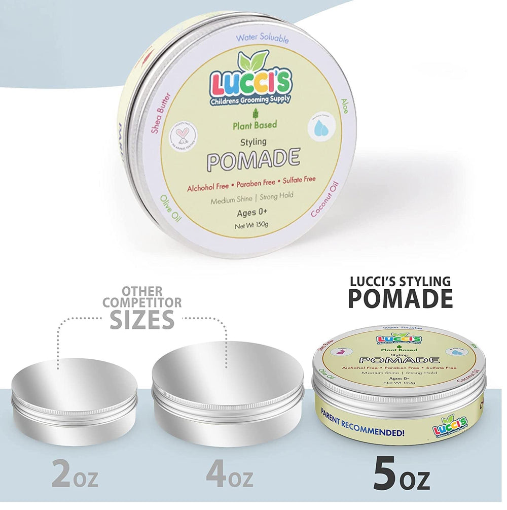 Smooth curls with LUCCI’S gel offer moderate shine without heaviness.