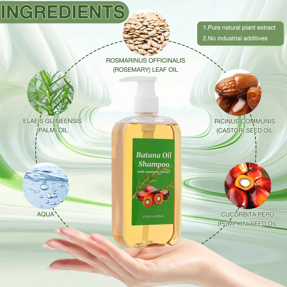 Lucift Shampoo De Batana hair texture is soft and fluffy to touch.