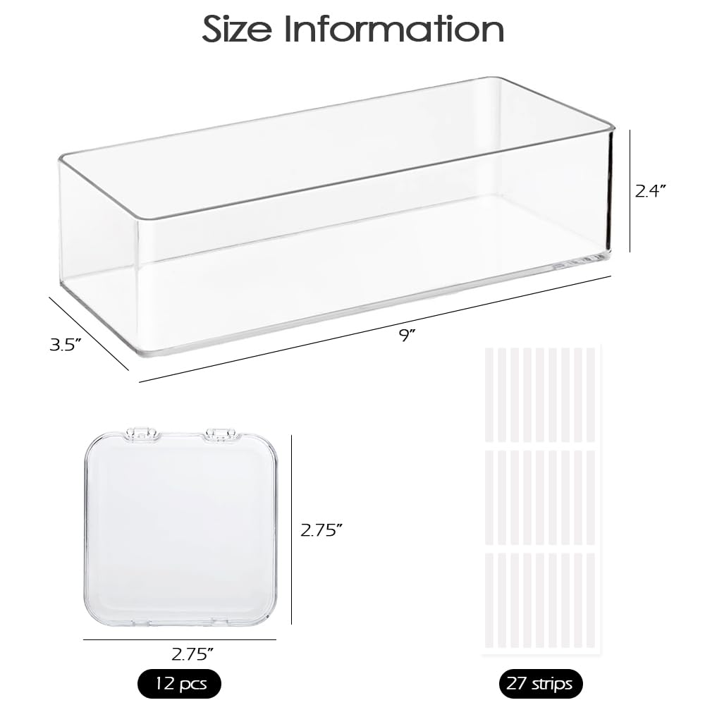 LUCKJUJU display box with tape pack demonstrates quick, secure nail attachment.