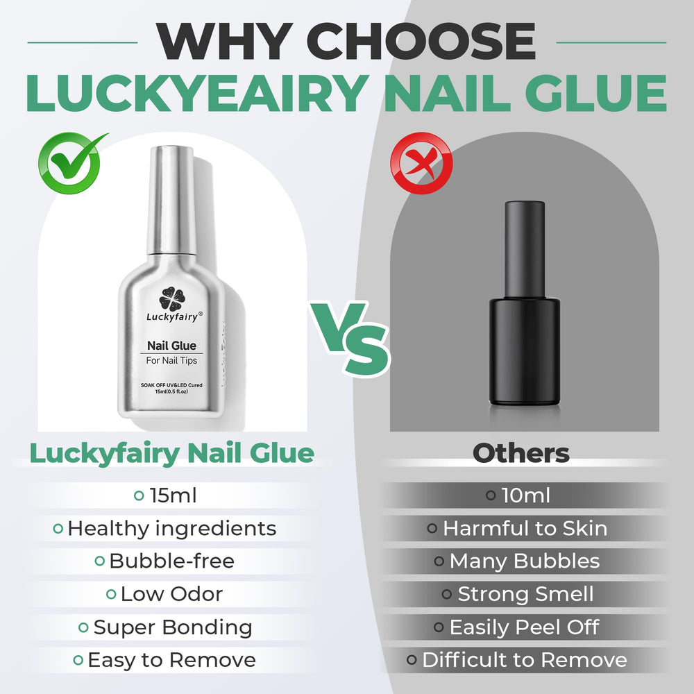 Luckyfairy at-home manicure setup supports easy DIY nail art.