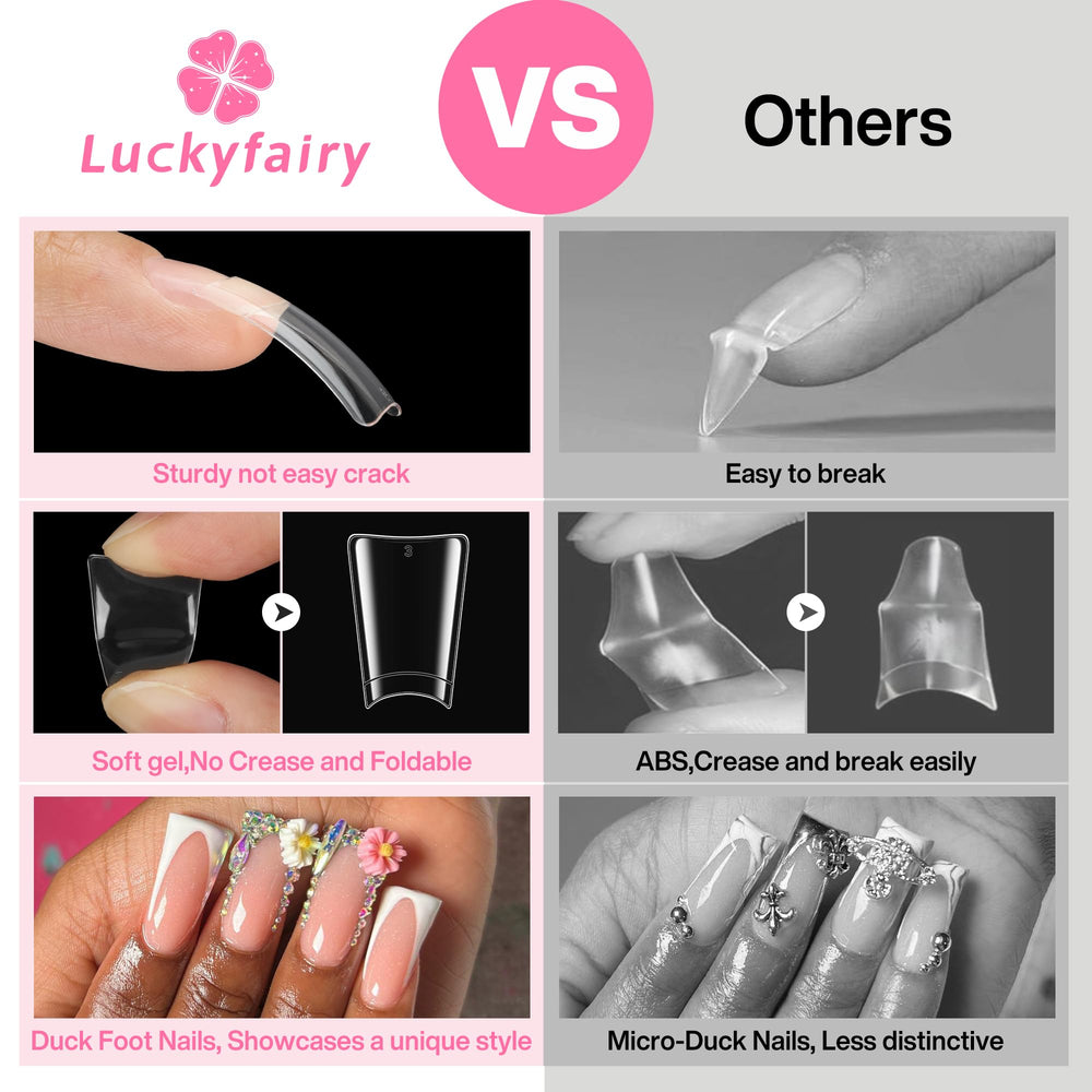 Luckyfairy DIY Y2K design space enables creative nail art ideas.