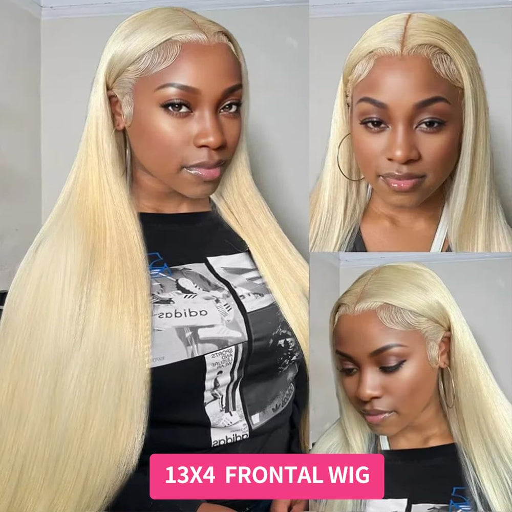 LUCLUEME 613 lace-front wig breathable lace cap for comfortable wear
