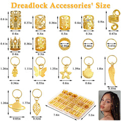 Lucomb hair jewelry collection offers 18 shapes for personalized braid looks