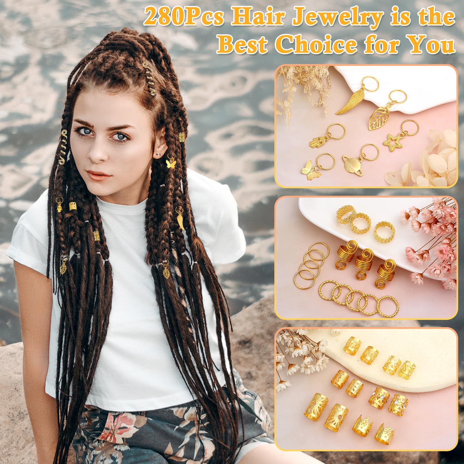 Lucomb secure fastening keeps braids intact during daily wear