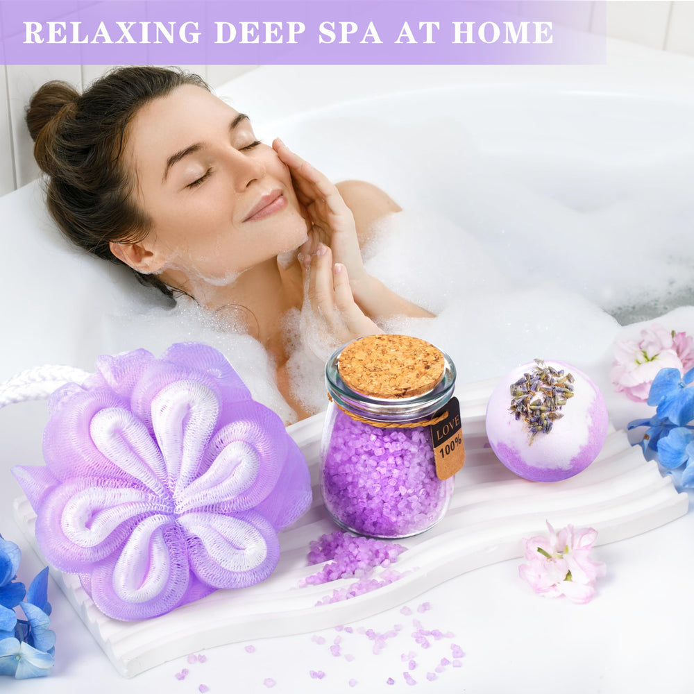LUCOTIYA handmade soap with calming lavender notes for gentle cleansing.
