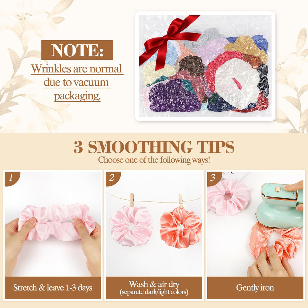 LUDILO workout and office scrunchies blend practicality with luxury for everyday use.