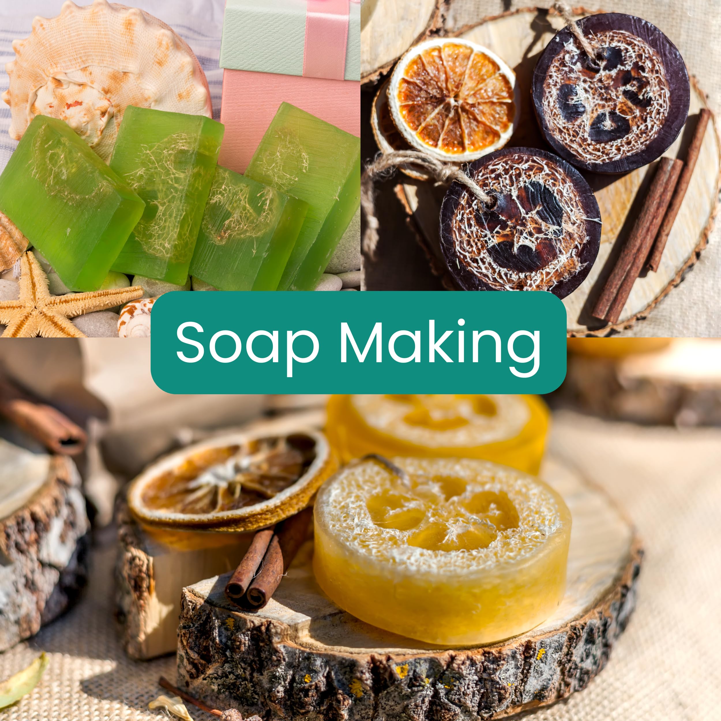 LUFAFY loofah foot massage shot highlights soothing routine