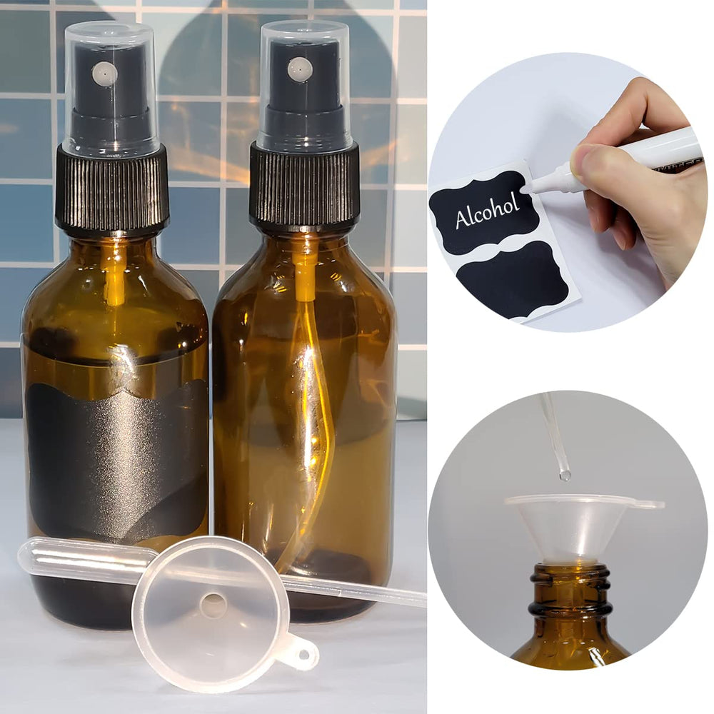 LUFEVRM included funnel, dropper, and labels simplify labeling and refills.