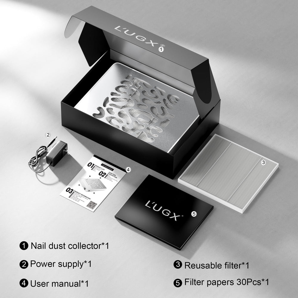 L'UGX bottom vents promote efficient heat dissipation.