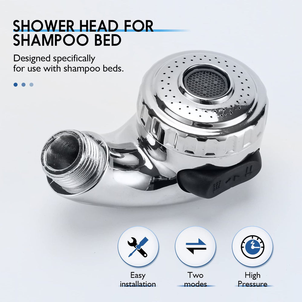 LukLoy sprayer features electroplated mirror finish for durable salon hardware