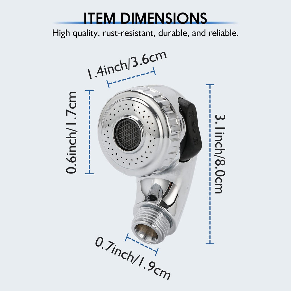 LukLoy sprayer with micro nozzle design delivers high pressure while saving water