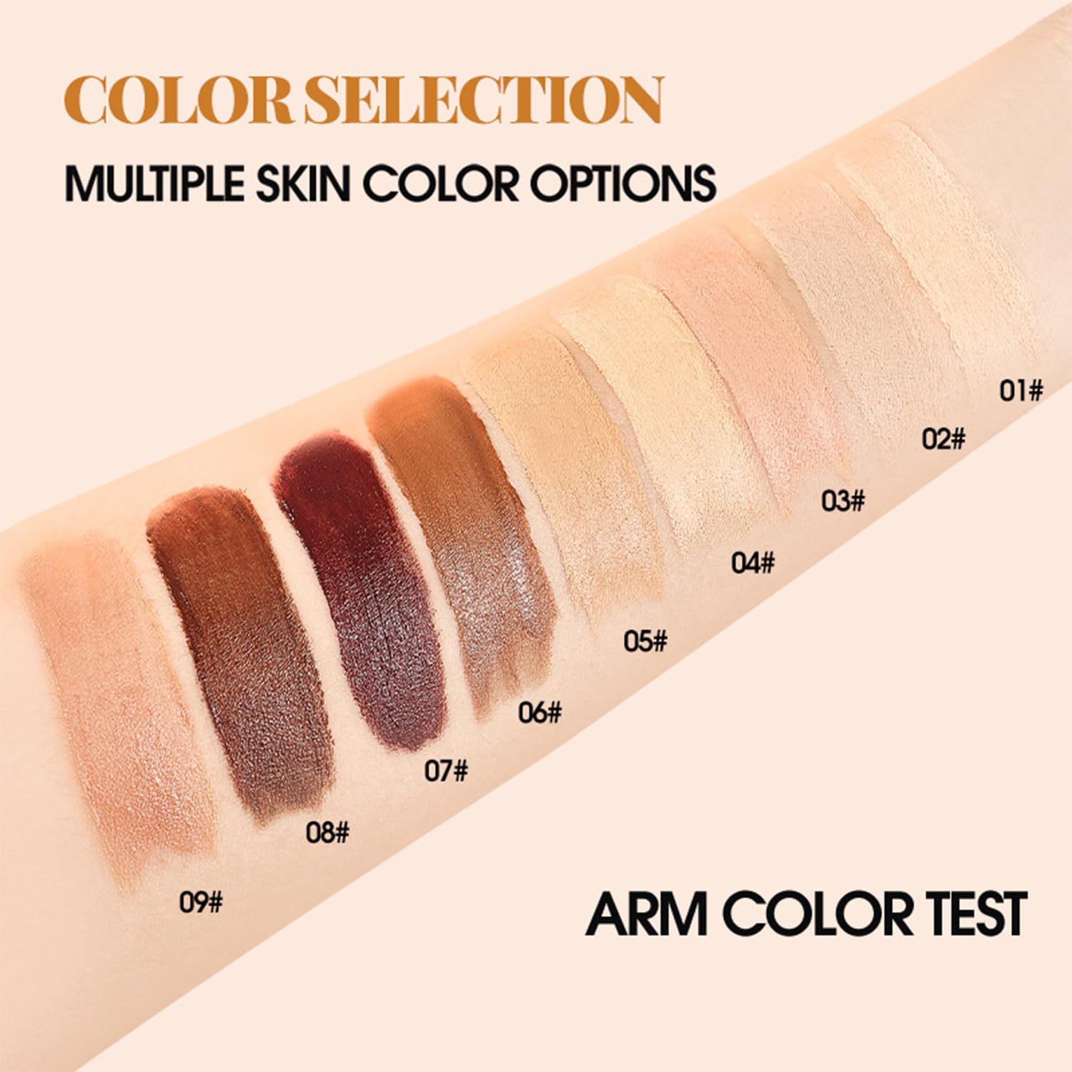 Lulesi Foundation Stick hyaluronic-acid vitamin-e focus underlines hydrating benefits