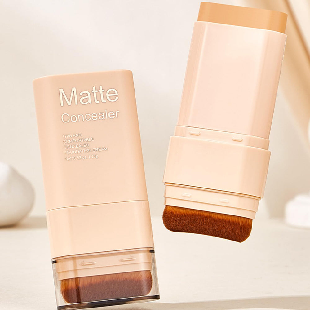 Lulesi Foundation Stick travel-packaging highlight shows compact, mess-free makeup on-the-go