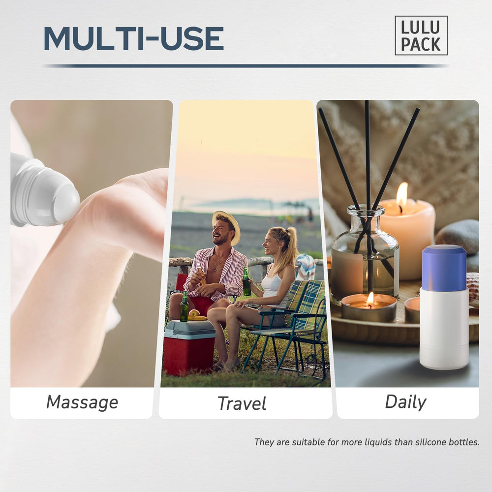 Lulupack roller bottle multi-pack — three reusable bottles for varied scents.